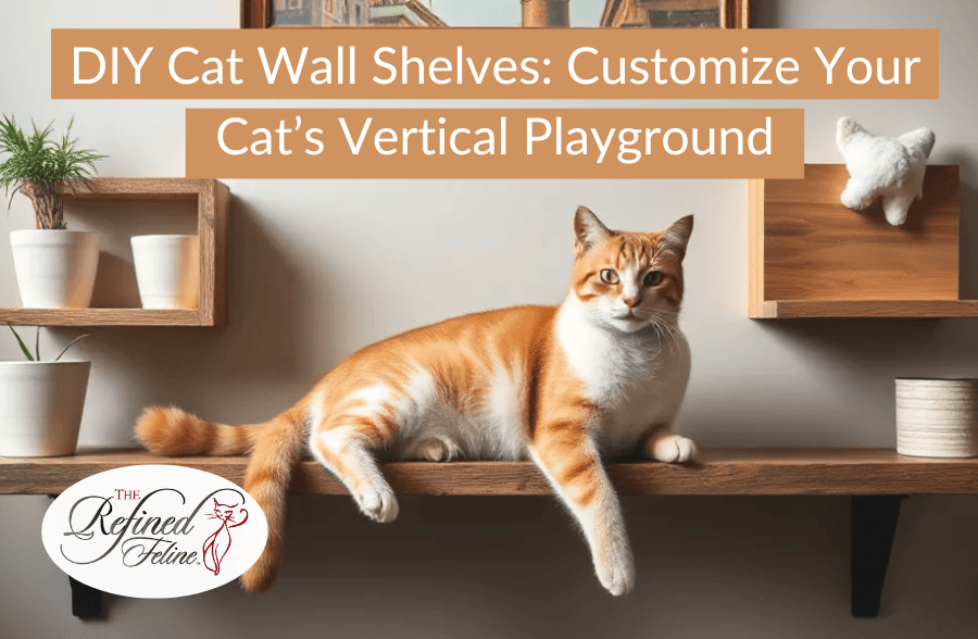 DIY Cat Wall Shelves
